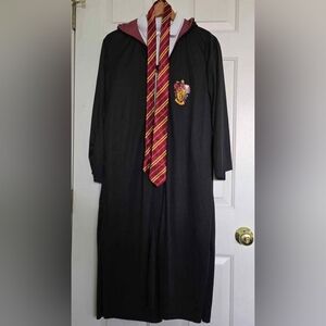 Harry Potter Hogwarts Student 3-Piece Halloween Costume Kids Size L (10-12)